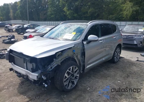 2023 Hyundai Santa Fe Calligraphy z USA, uszkodzony, nr VIN 5NMS54AL1PH603477